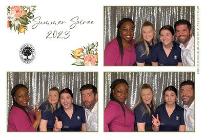 Photo booth template and print example