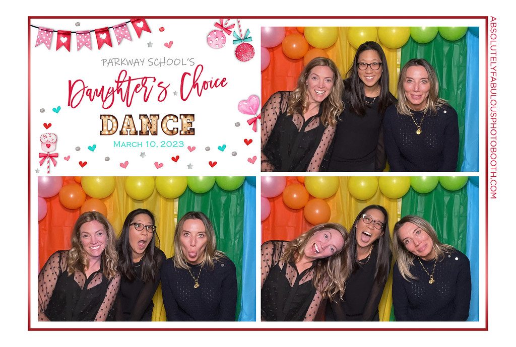 Photo booth template and print example